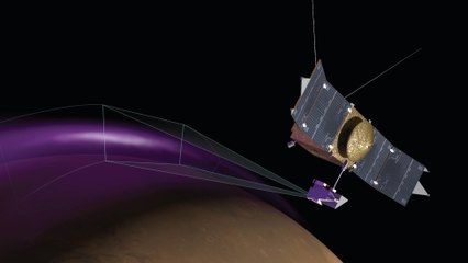 Un mystérieux nuage de poussière détecté sur la planète Mars