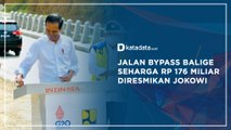 Jalan By Pass Balige Seharga Rp 176 Miliar Diresmikan Jokowi | Katadata Indonesia