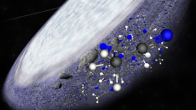 Des briques élémentaires de vie découvertes autour d’une jeune étoile
