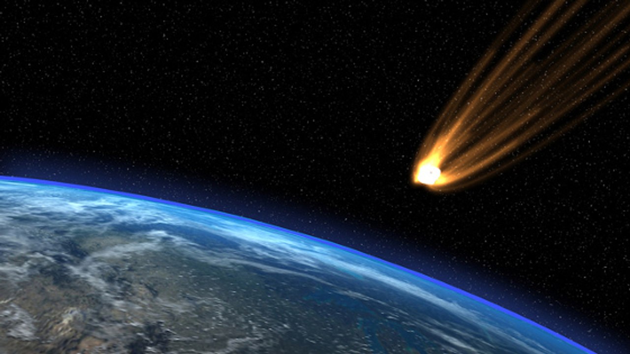 Que se passe-t-il quand une météorite percute le sol ?