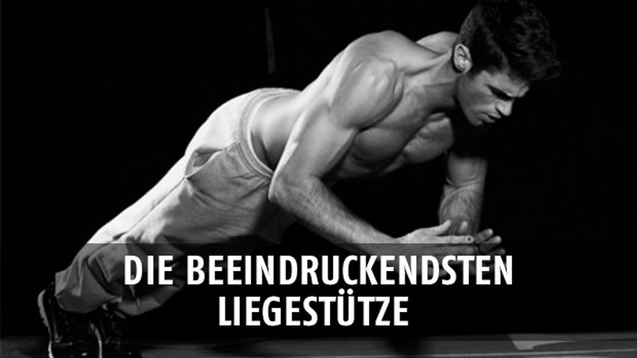 Challenge: Würdet ihr diese Extrem-Liegestütze schaffen?