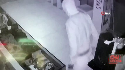 Mağazaya duvarı delerek girdiler