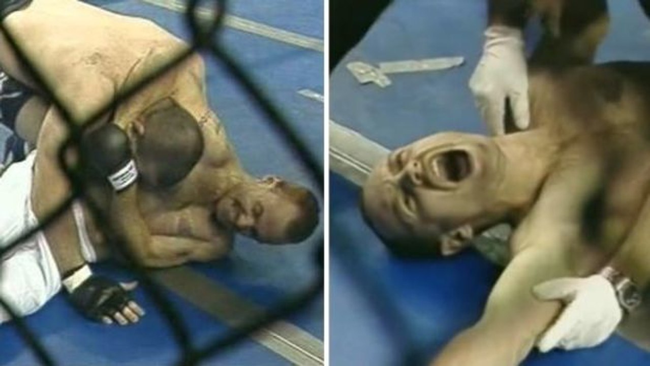 Travis Fulton lässt Jeremy Bullock den schmerzvollsten Wurf der MMA Geschichte erleiden