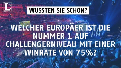 Download Video: League of Legends: Welcher Europäer ist die Nummer 1 auf Challengerniveau mit einer Winrate von 75%?