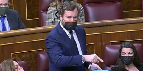 Espinosa de los Monteros abochorna a Garzón en el Pleno: "¡Cobarde!"