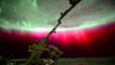 Une exceptionnelle aurore boréale rouge observée depuis l'ISS