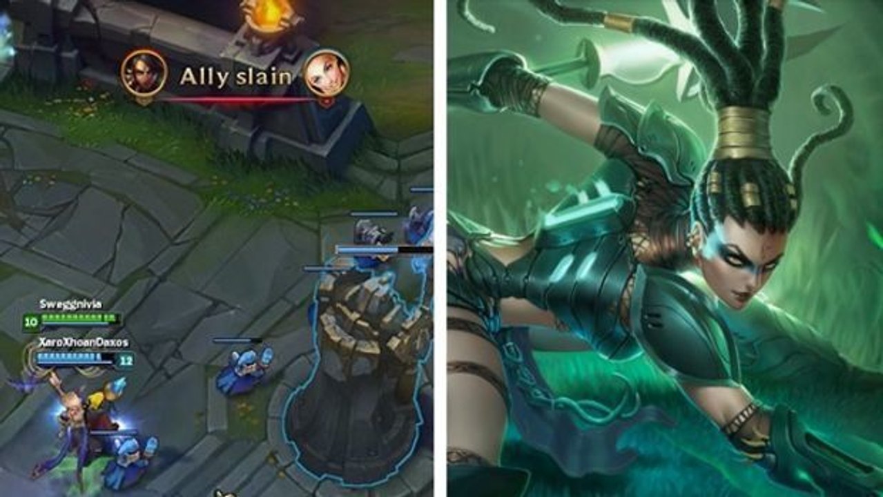 League of Legends: Die Reichweite von Nidalees Wurfspeer (Q) ist komplett verbuggt