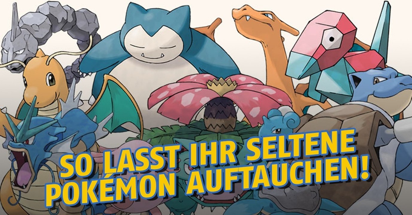 Pokémon GO: Die einfachste Art, seltene Pokémon zu fangen
