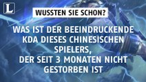 League of Legends: Seit 3 Monaten nicht gestorben! Was ist der beeindruckende KDA dieses chinesischen Spielers?