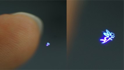 Des scientifiques ont mis au point d'incroyables hologrammes que l'on peut toucher