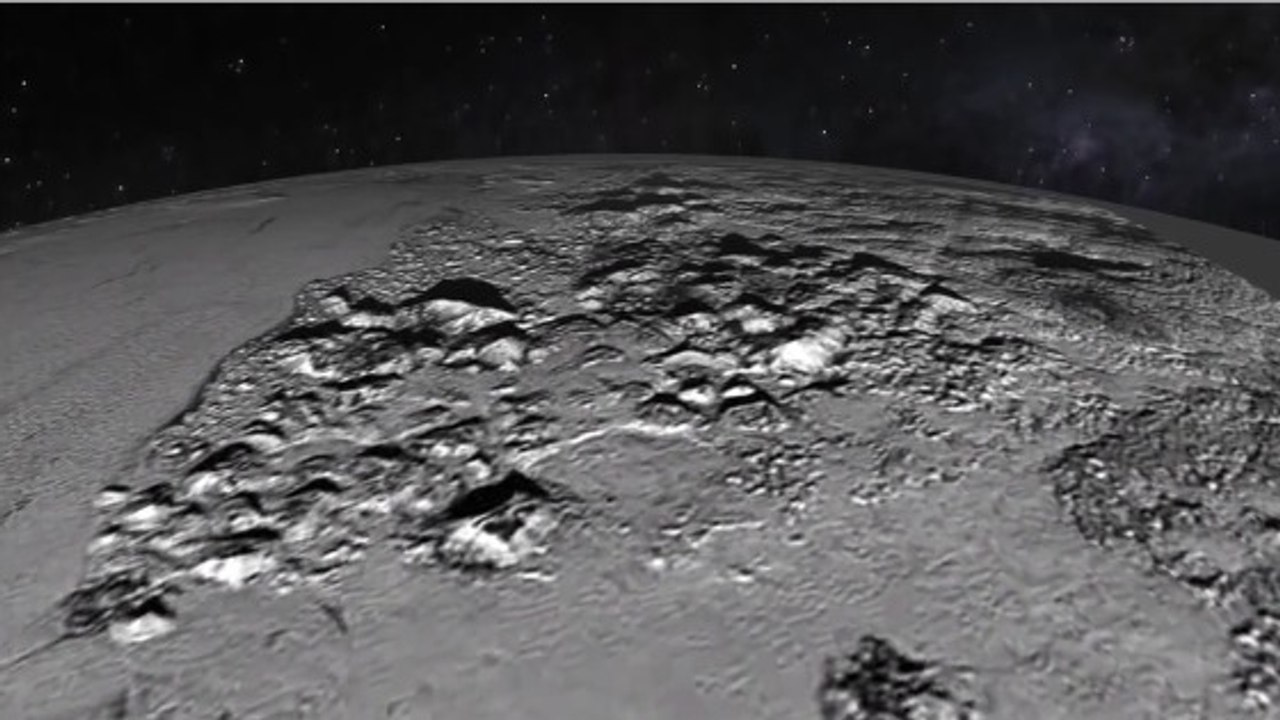 Survolez Pluton grâce à cette incroyable animation de la NASA