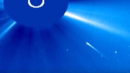 Un satellite immortalise la désintégration d’une comète passée trop près du Soleil