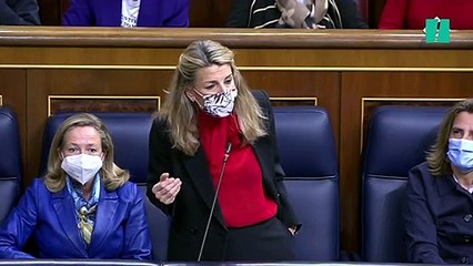 Yolanda Díaz, a Vox: “Ustedes no son el partido del campo"