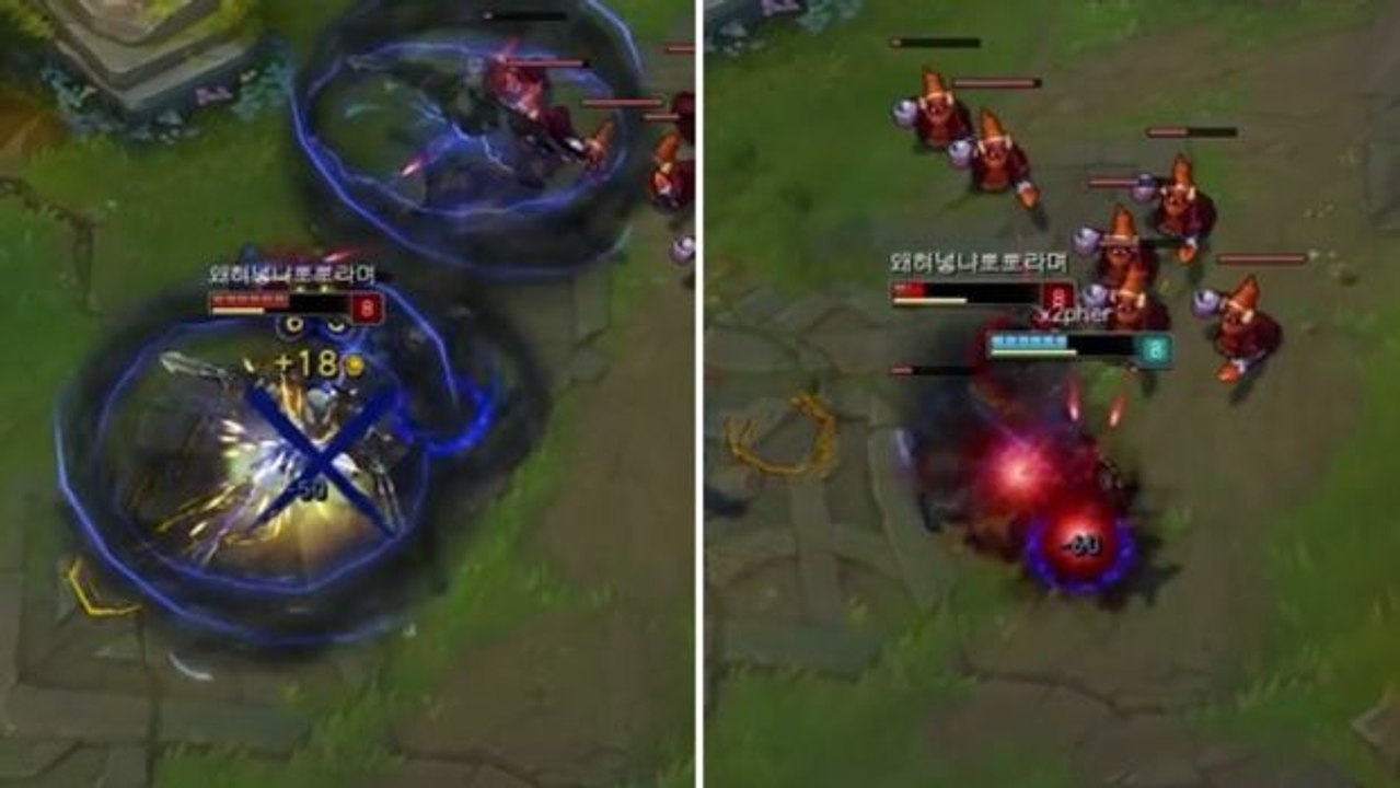 League of legends: diese zwei zed-spieler stehen faker in nichts nach