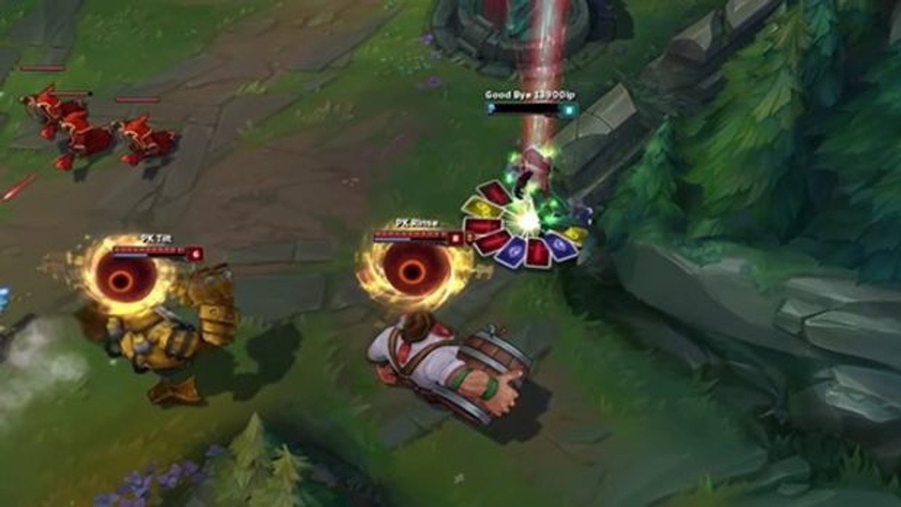 League of Legends: Wie befreit sich Twisted Fate nur aus dieser kniffligen Situation?