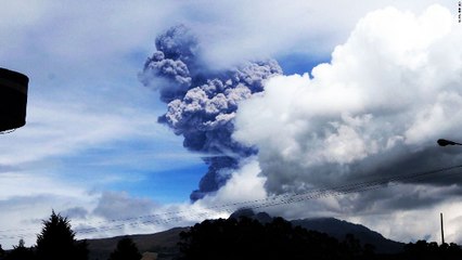 Equateur : le volcan Cotopaxi se réveille après plus de 70 ans de sommeil