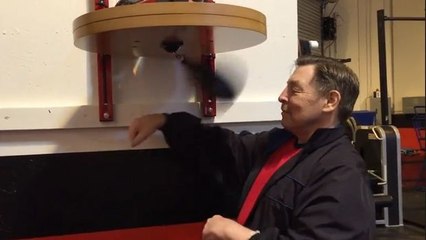 Beeindruckende Speed Bag Demonstration