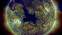 Les astronomes observent un ''trou'' à la surface du soleil
