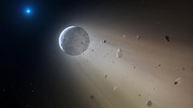 Les astronomes découvrent une planète en train d'être pulvérisée par son étoile