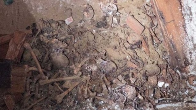 Un caveau rempli d’os découvert à New-York