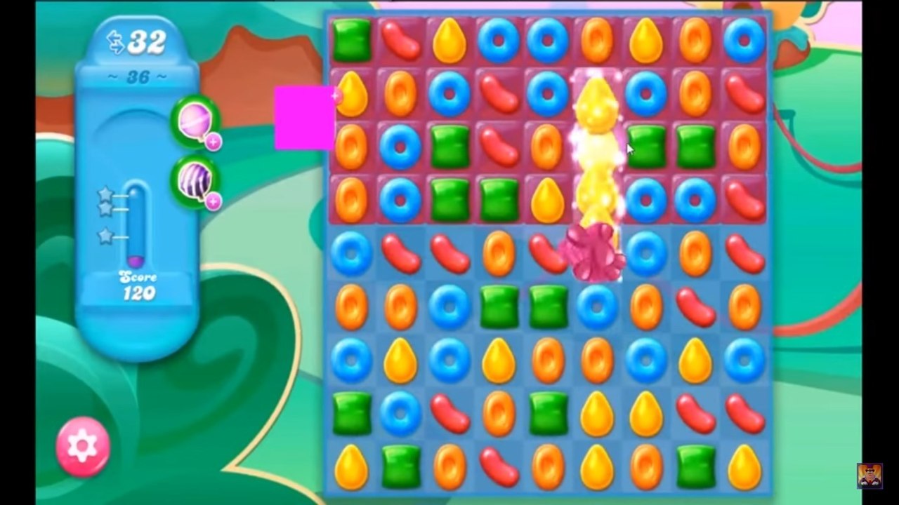 Candy crush jelly level 36: lösung, tipps und tricks
