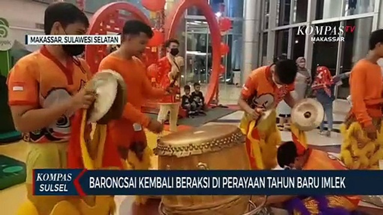 Barongsai Kembali Beraksi Di Perayaan Tahun Baru Imlek