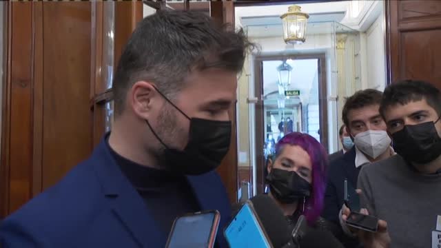 Rufián: Si no se mueven, nosotros no nos podemos mover. Alguien se ha pasado de frenada