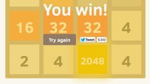 2048 : les astuces, solutions et cheats pour finir le jeu et marquer le meilleur score