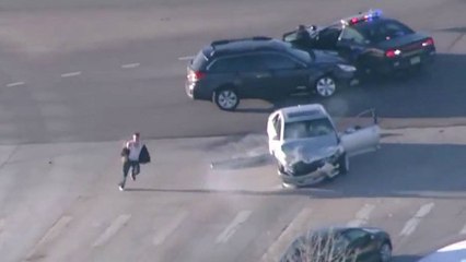 GTA 5 dans la réalité : la parodie de la course poursuite du Colorado avec Trevor