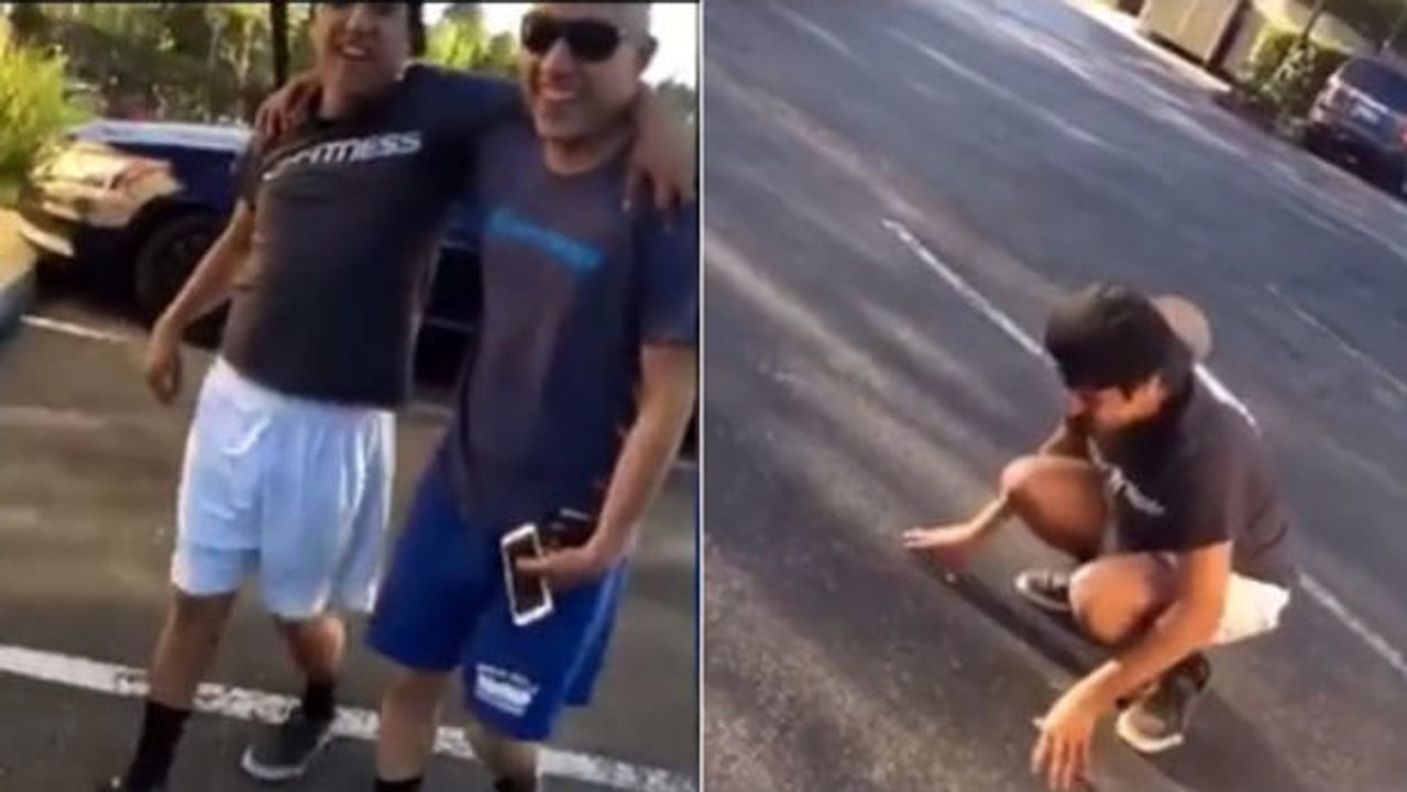 Er wird sich noch lange an sein erstes Beintraining erinnern