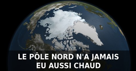 Des températures jamais constatées à cette période de l'année au Pôle Nord