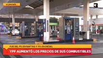 YPF aumentó los precios de sus combustibles