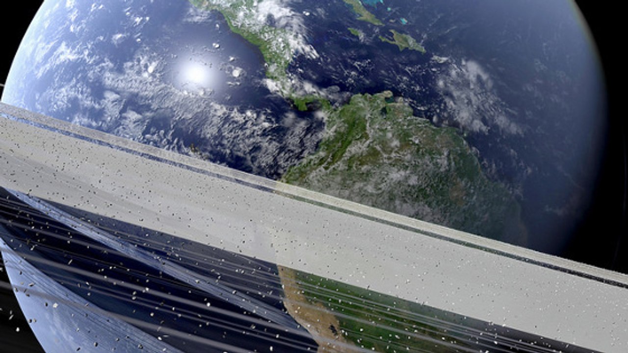 Voilà à quoi ressemblerait la Terre si elle enfilait les anneaux de Saturne