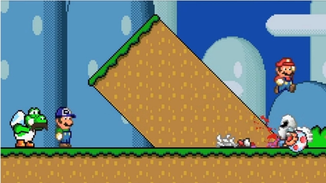 Mario rencontre l'univers de The Walking Dead... et il est sans pitié !