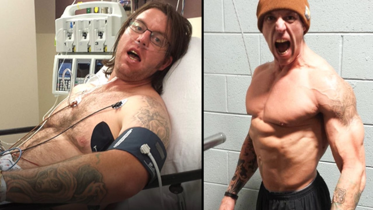 Matt Childs verändert seinen Körper nach einem Alkohol-Entzug völlig