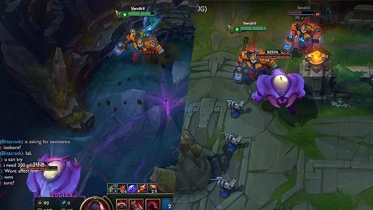 League of Legends: Tolle Technik! Er lässt den Herold der Kluft die ganze Karte überqueren