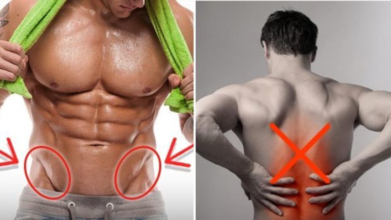 Die beste Möglichkeit, eure Bauchmuskeln zu trainieren, ohne euren Rücken zu belasten