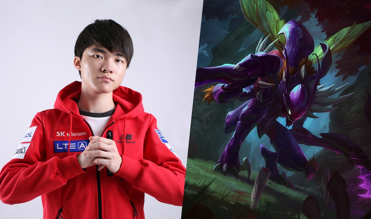League of legends: faker zeigt uns seine klasse mit kha'zix