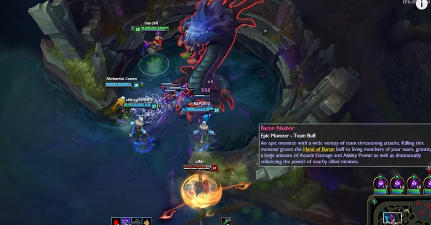 League of Legends: Wenn 5 Malzahars auf den Baron Nashor treffen