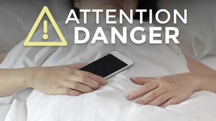 Voilà pourquoi il ne vaut mieux pas dormir avec un portable dans votre lit