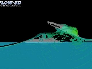 Earthrace simulated with CFD analysis