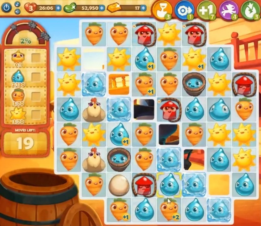 Farm Heroes Saga Level 662: Lösungen, Tipps und Tricks