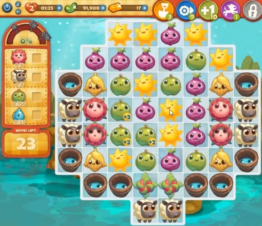 Farm Heroes Saga Level 609: Lösungen, Tipps und Tricks