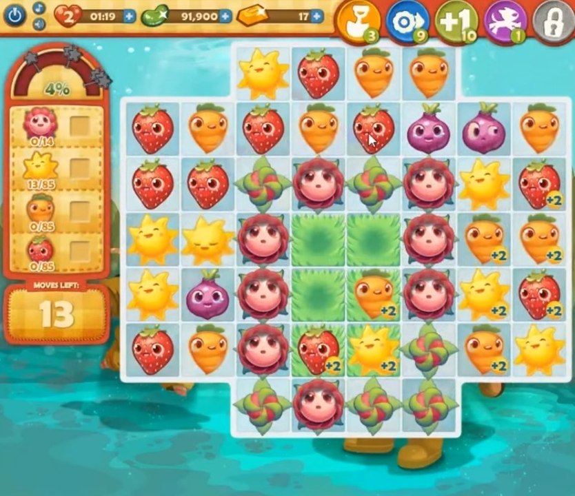 Farm Heroes Saga Level 610: Lösungen, Tipps und Tricks