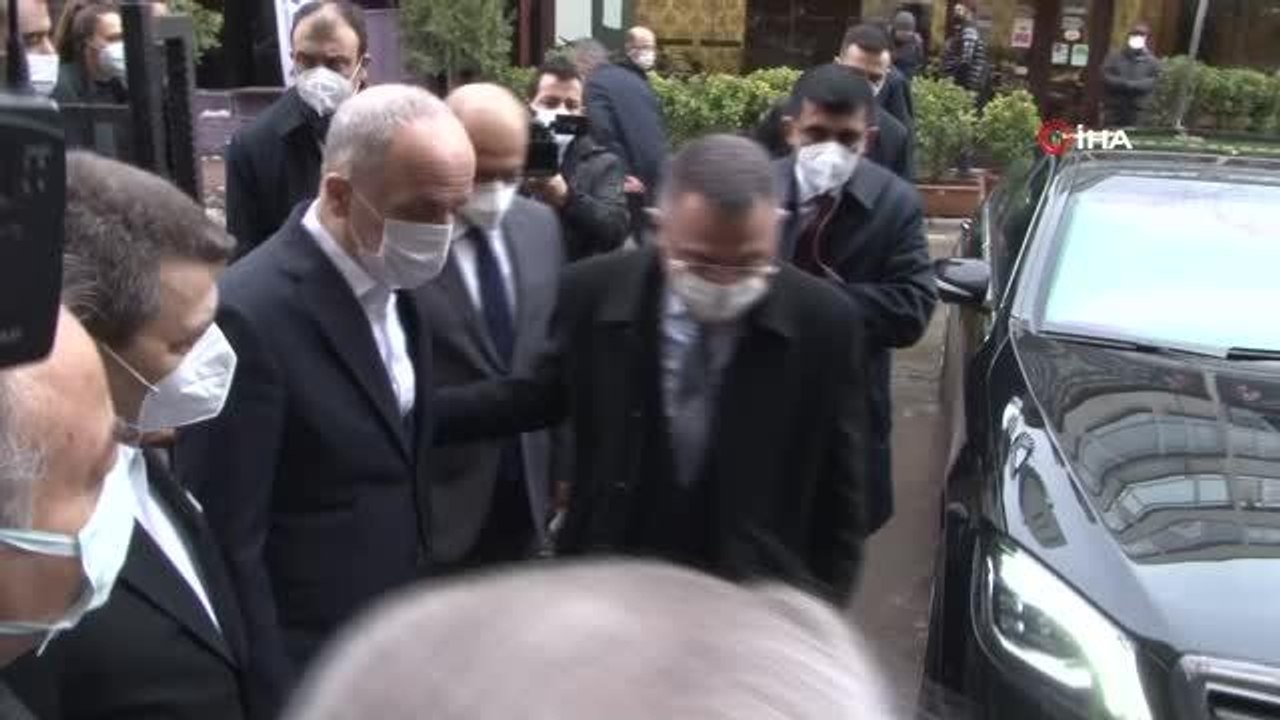 Cumhurbaşkanı Yardımcısı Fuat Oktay ve Çalışma Bakanı Vedat Bilgin'den Türk-İş'e ziyaret