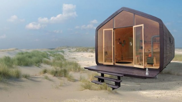 La Wikkelhouse, l'étonnante maison en carton recyclée imaginée par des designers néerlandais