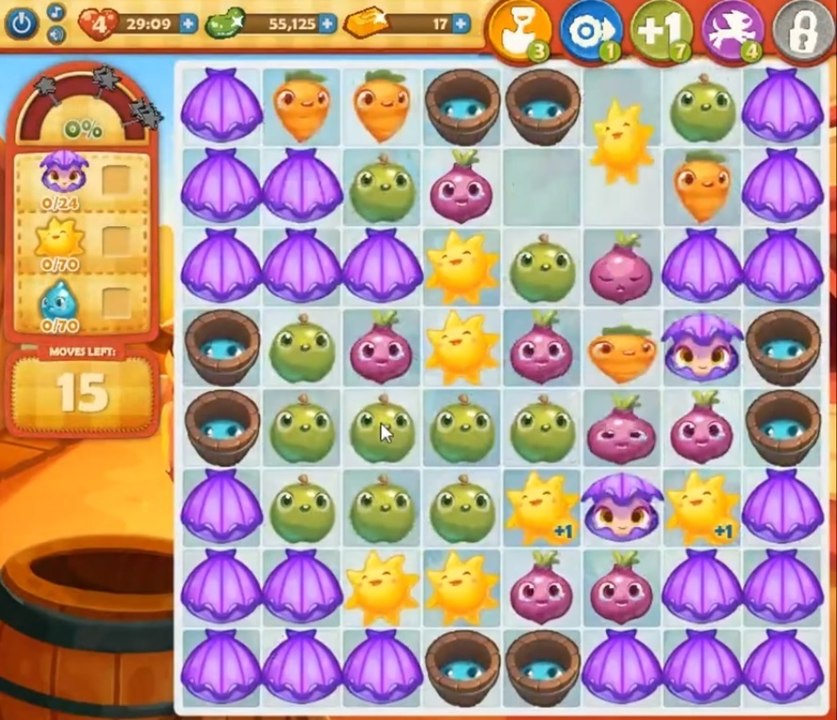 Farm Heroes Saga Level 653: Lösungen, Tipps und Tricks