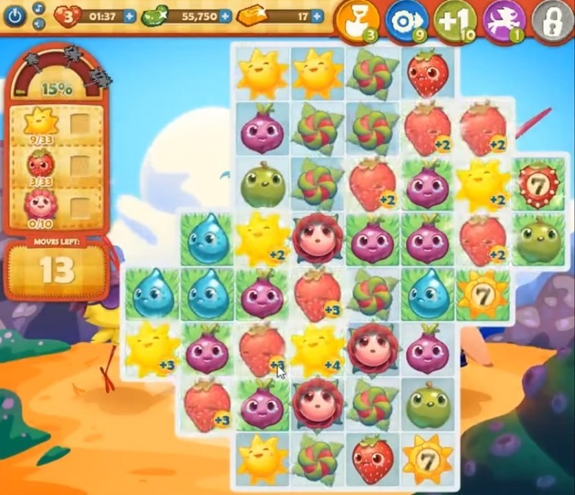 Farm Heroes Saga Level 643: Lösungen, Tipps und Tricks