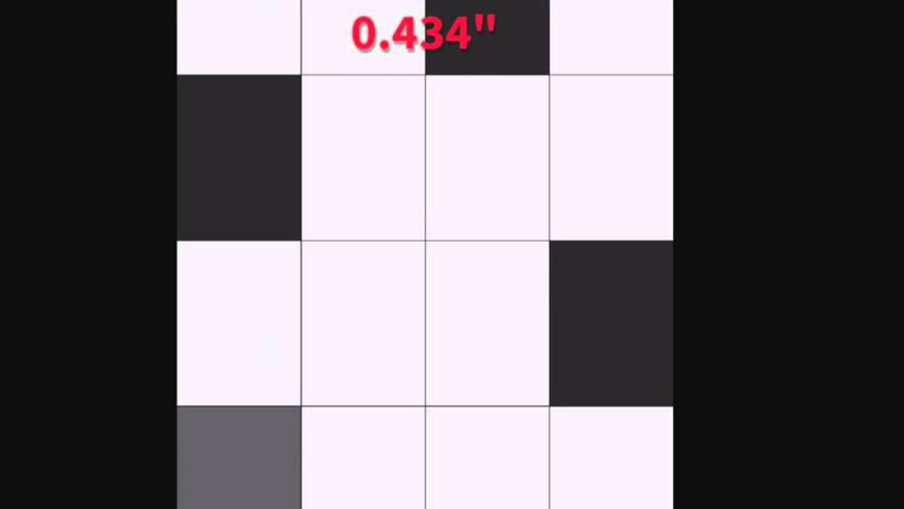 White tile : les astuces, solutions, triches et cheats pour faire le plus gros score dans le jeu