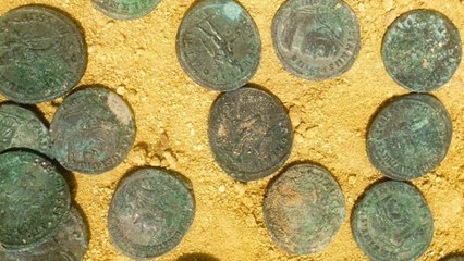 Des ouvriers mettent au jour un remarquable trésor lors de travaux en Espagne